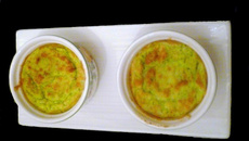 Soufflés de brocolis au roquefort