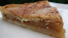 Tourte aux pommes confites