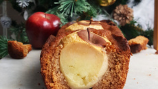 Cake minceur, spécial fêtes : pommes, miel et cannelle