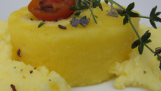 Polenta au thym