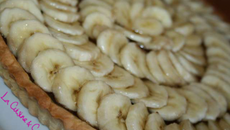 Tarte chocolat - banane