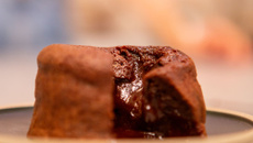 Cœur coulant chocolat noir & fleur de sel
