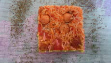 Saucisse riz à la tomate