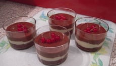Verrines 3 chocolats et crème fraîche