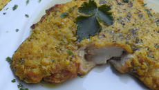 Escalopes de dinde au beurre d'ail