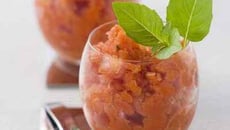 Granité de tomates façon Bloody Mary