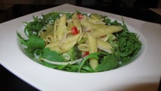 Pastasotto à la crème de cantal épicée et aux légumes croquants