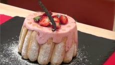 Charlotte aux fraises du Chef Damien