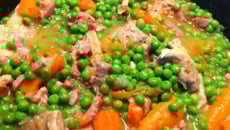 Sauté de veau aux petits pois croquants !