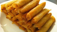 Cigares au miel et aux amandes