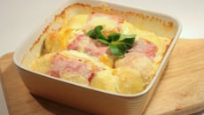 Gratin de quenelles à la sauce fromage de Damien