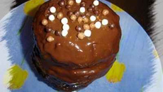 Gâteau aux deux chocolats