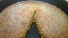 Gâteau moelleux à la vanille maison