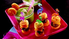 Smile mini burger