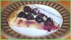 Tarte aux mûres maison