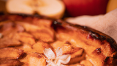 Tarte aux pommes campagnarde