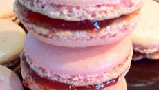Macarons à la fraise