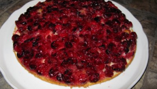 Gâteau renversé aux canneberges