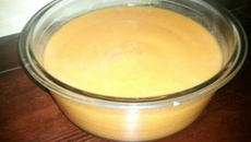 Velouté d'automne à la courge musquée