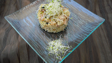 Taboulé fraîcheur aux céréales et saumon fumé