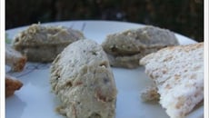 Caviar d'aubergine à la ricotta
