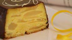 Terrine de poires à la crème d'amandes