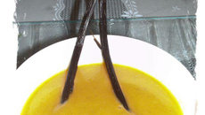 Soupe carotte et vanille