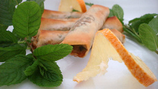 Croustillants aux crevettes
