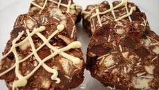 Palets gourmands au chocolat et aux abricots secs