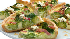 Quiche aux brocolis et Philadelphia