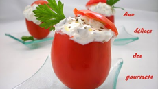 Tomates au tartare de sardines