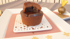 Fondant au chocolat enfantin