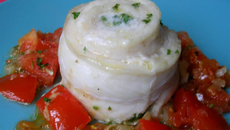 Filets de sabre et petits légumes