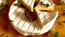 Camembert au four, thym & miel