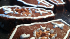 Halloween dead brownies