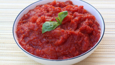 Sauce tomate minute ou Sugo