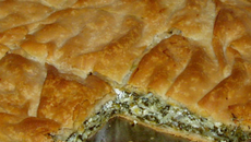 Feuilleté épinards brebis façon pita