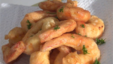 Beignets de crevettes aux épices