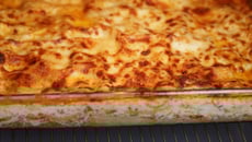 Lasagnes aux poireaux et maroilles