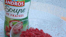 Granité 100% fraises ultra-facile