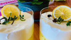 Mousse au citron et fromage frais