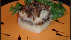 Parmentier au confit de canard classique