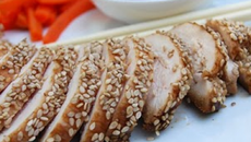 Poulet au miel et au sésame