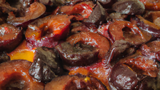 Chanciau aux prunes rouges