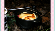 Sabayon framboises en cocotte