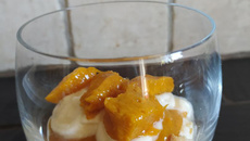 Verrines mascarpone-mangue