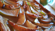 Tarte aux poires gourmandes
