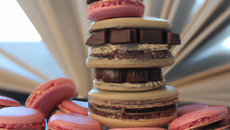 Macarons au toblerone