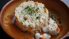 Risotto auxcourgettes et surimi au Thermomix