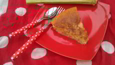 Gâteau à la rhubarbe délicieux